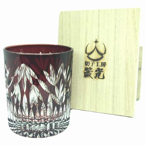 翌檜ロックグラス、切子、切子作家、伝統的な製法、