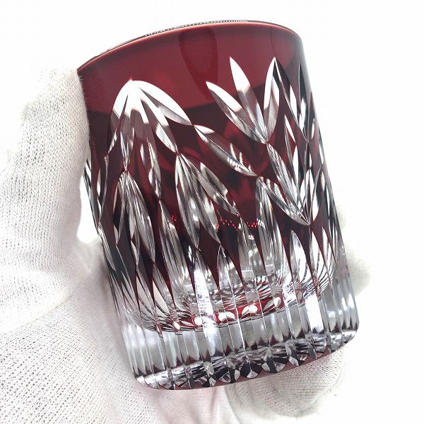 翌檜ロックグラス、切子、切子作家、伝統的な製法、