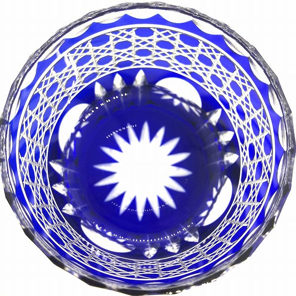切子、八角籠目ロックグラス、コップ、江戸切子の技法、伝統的な製法、切子作家