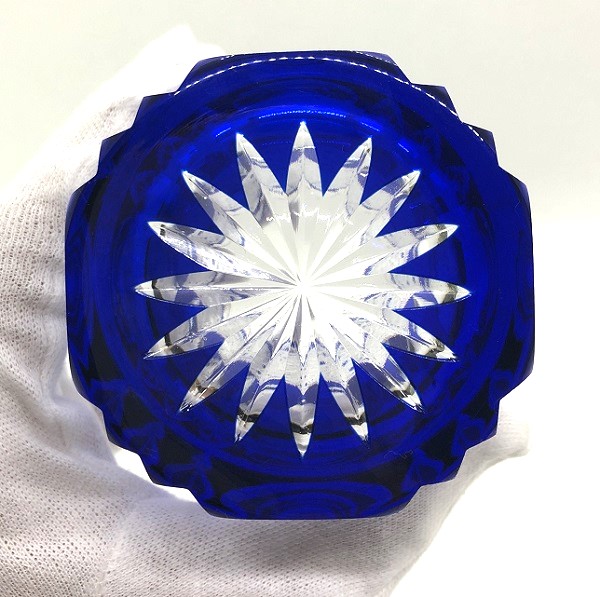 切子、八角籠目ロックグラス、伝統、贈り物、プレゼント、江戸切子