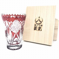 切子、高級、ガラス、創作、切子作家、祝杯タンブラー、ソーダガラス、コップ、贈り物、プレゼント、江戸切子の技法、伝統的